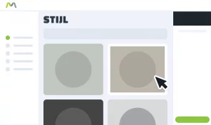 Mylène with a headset